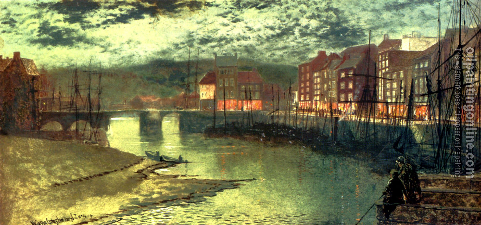 Grimshaw, John Atkinson - Whitby Docks